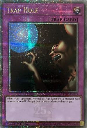 Trap Hole (Quarter Century Secret Rare) — Quarter Century Bonanza