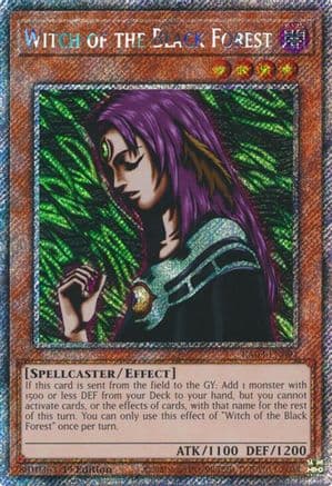 Witch of the Black Forest (Platinum Secret Rare) — Quarter Century Bonanza