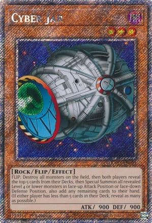 Cyber Jar (Platinum Secret Rare) — Quarter Century Bonanza