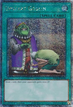 Upstart Goblin (Quarter Century Secret Rare) — Quarter Century Bonanza