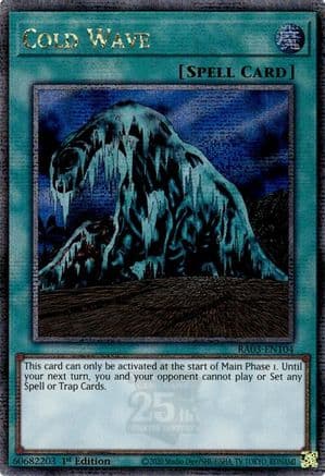 Cold Wave (Quarter Century Secret Rare) — Quarter Century Bonanza