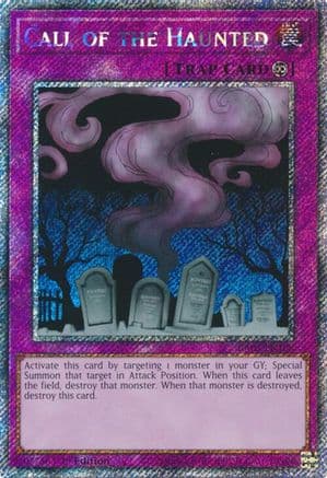 Call of the Haunted (Platinum Secret Rare) — Quarter Century Bonanza