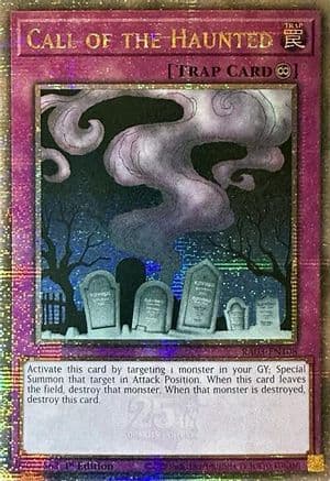 Call of the Haunted (Quarter Century Secret Rare) — Quarter Century Bonanza