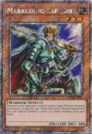 Marauding Captain (Platinum Secret Rare) — Quarter Century Bonanza