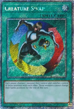 Creature Swap (Platinum Secret Rare) — Quarter Century Bonanza