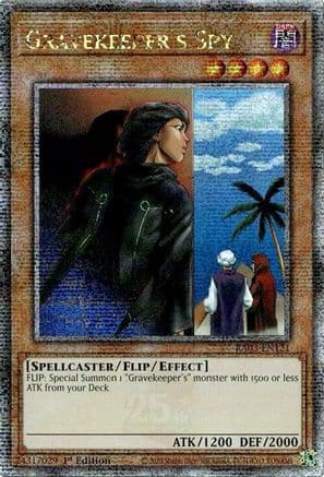 Gravekeeper's Spy (Quarter Century Secret Rare) — Quarter Century Bonanza