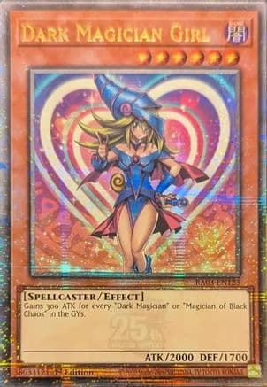 Dark Magician Girl (Quarter Century Secret Rare) (A) — Quarter Century Bonanza