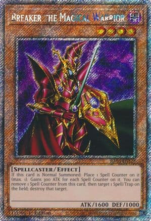 Breaker the Magical Warrior (Platinum Secret Rare) — Quarter Century Bonanza