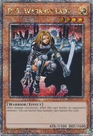 D.D. Warrior Lady (Quarter Century Secret Rare) — Quarter Century Bonanza