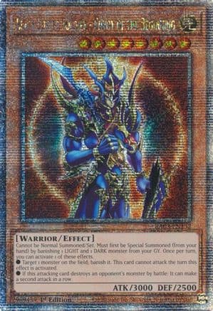 Black Luster Soldier - Envoy of the Beginning (Quarter Century Secret Rare) — Yu-Gi-Oh! card