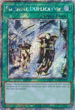 Machine Duplication (Platinum Secret Rare) — Quarter Century Bonanza