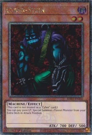Cyber-Stein (Quarter Century Secret Rare) — Quarter Century Bonanza