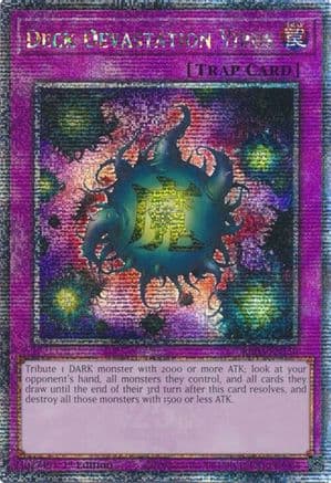 Deck Devastation Virus (Quarter Century Secret Rare) — Quarter Century Bonanza