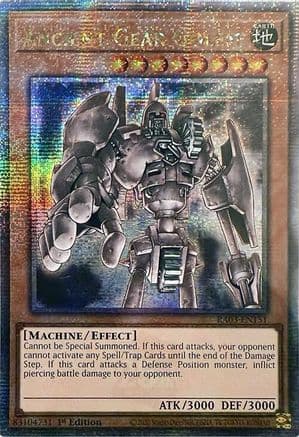 Ancient Gear Golem (Quarter Century Secret Rare) — Quarter Century Bonanza