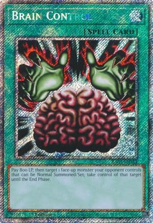 Brain Control (Platinum Secret Rare) — Quarter Century Bonanza