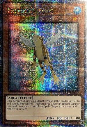 Treeborn Frog (Quarter Century Secret Rare) — Quarter Century Bonanza