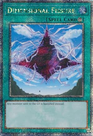 Dimensional Fissure (Quarter Century Secret Rare) — Quarter Century Bonanza