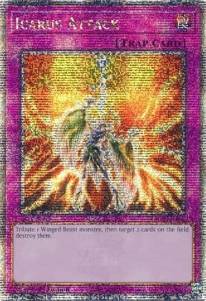 Icarus Attack (Quarter Century Secret Rare) — Quarter Century Bonanza