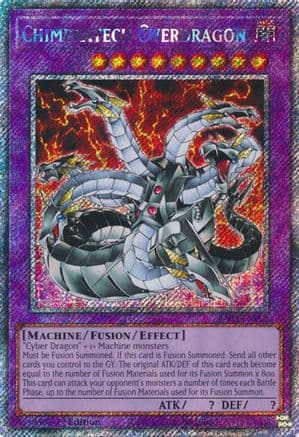 Chimeratech Overdragon (Platinum Secret Rare) — Quarter Century Bonanza
