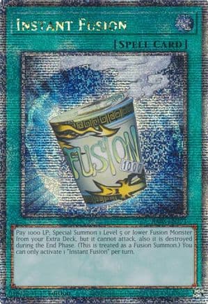 Instant Fusion (Quarter Century Secret Rare) — Quarter Century Bonanza