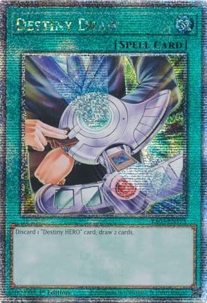 Destiny Draw (Quarter Century Secret Rare) — Quarter Century Bonanza
