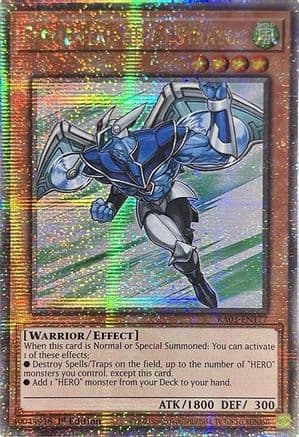 Elemental HERO Stratos (Quarter Century Secret Rare) — Quarter Century Bonanza