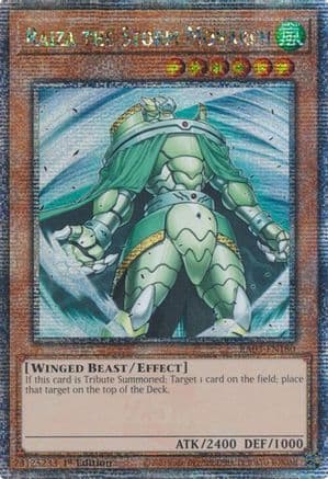 Raiza the Storm Monarch (Quarter Century Secret Rare) — Quarter Century Bonanza