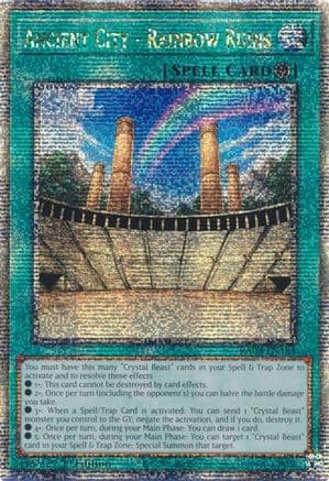 Ancient City - Rainbow Ruins (Quarter Century Secret Rare) — Quarter Century Bonanza