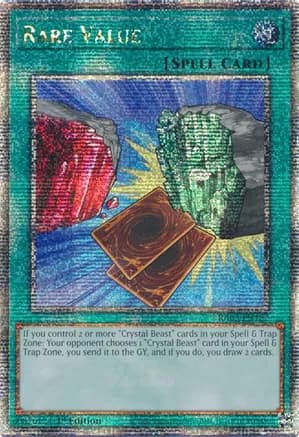 Rare Value (Quarter Century Secret Rare) — Quarter Century Bonanza