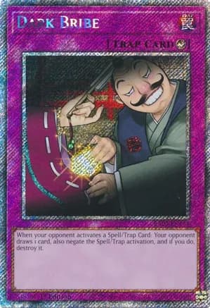 Dark Bribe (Platinum Secret Rare) — Quarter Century Bonanza