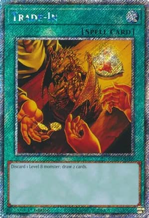 Trade-In (Platinum Secret Rare) — Quarter Century Bonanza