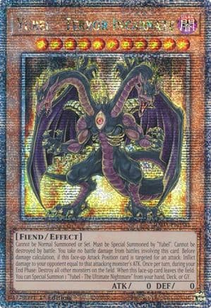 Yubel - Terror Incarnate (Quarter Century Secret Rare) — Quarter Century Bonanza