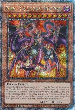 Yubel - The Ultimate Nightmare (Quarter Century Secret Rare) — Quarter Century Bonanza