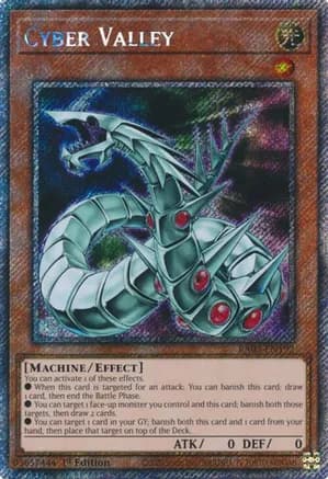 Cyber Valley (Platinum Secret Rare) — Quarter Century Bonanza
