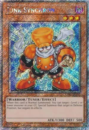 Junk Synchron (Platinum Secret Rare) — Quarter Century Bonanza