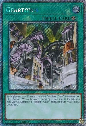 Geartown (Platinum Secret Rare) — Quarter Century Bonanza