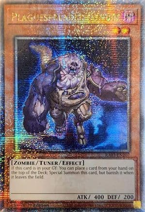 Plaguespreader Zombie (Quarter Century Secret Rare) — Quarter Century Bonanza