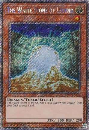 The White Stone of Legend (Platinum Secret Rare) — Quarter Century Bonanza