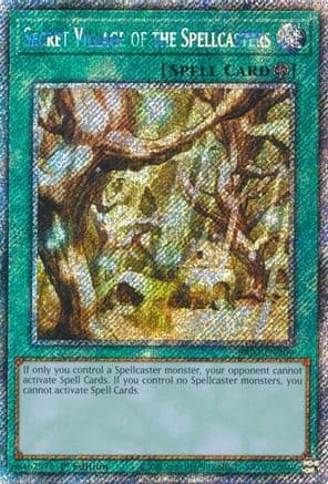 Secret Village of the Spellcasters (Platinum Secret Rare) — Quarter Century Bonanza