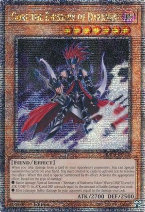 Gorz the Emissary of Darkness (Quarter Century Secret Rare) — Quarter Century Bonanza