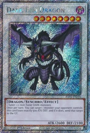 Dark End Dragon (Platinum Secret Rare) — Quarter Century Bonanza