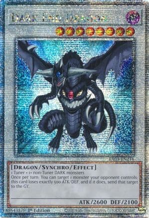 Dark End Dragon (Quarter Century Secret Rare) — Quarter Century Bonanza