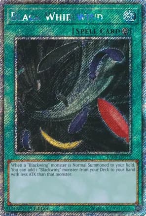 Black Whirlwind (Platinum Secret Rare) — Quarter Century Bonanza
