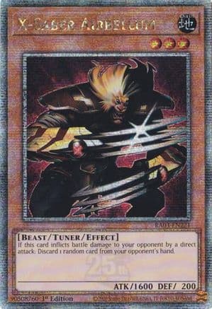 X-Saber Airbellum (Quarter Century Secret Rare) — Quarter Century Bonanza
