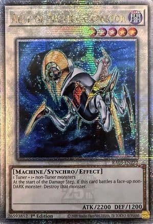 Ally of Justice Catastor (Quarter Century Secret Rare) — Quarter Century Bonanza