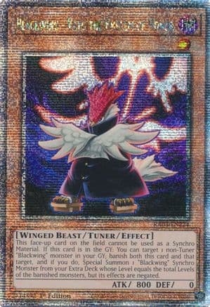 Blackwing - Vayu the Emblem of Honor (Quarter Century Secret Rare) — Quarter Century Bonanza