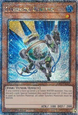 Fishborg Blaster (Quarter Century Secret Rare) — Quarter Century Bonanza