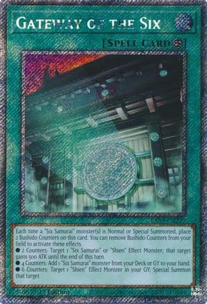 Gateway of the Six (Platinum Secret Rare) — Quarter Century Bonanza