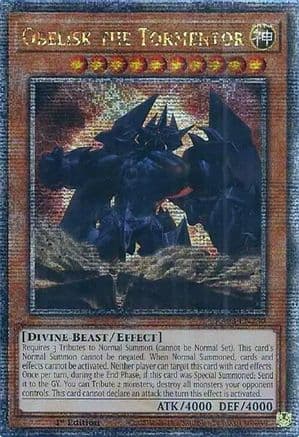 Obelisk the Tormentor (Quarter Century Secret Rare) — Quarter Century Bonanza