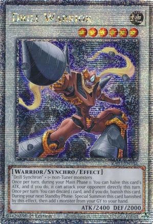 Drill Warrior (Quarter Century Secret Rare) — Quarter Century Bonanza